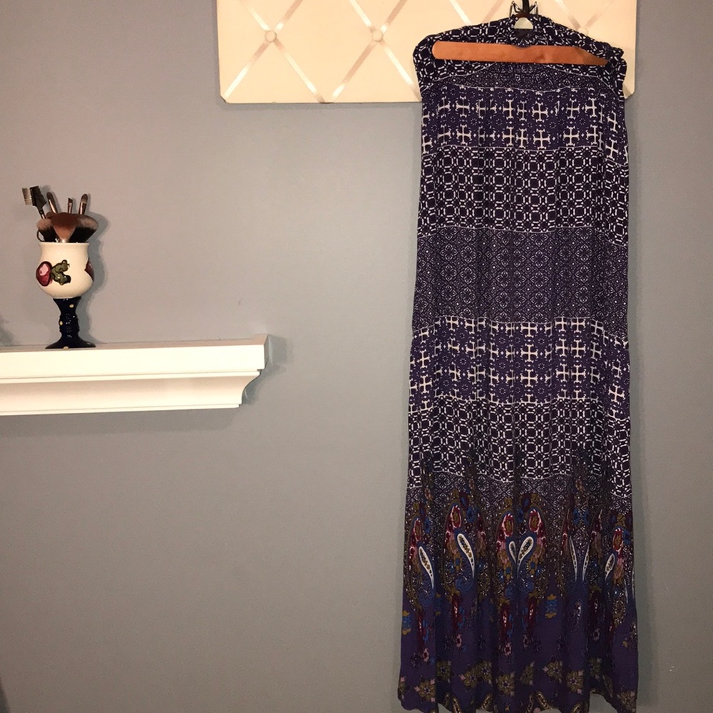 Strapless forever 21 long dress